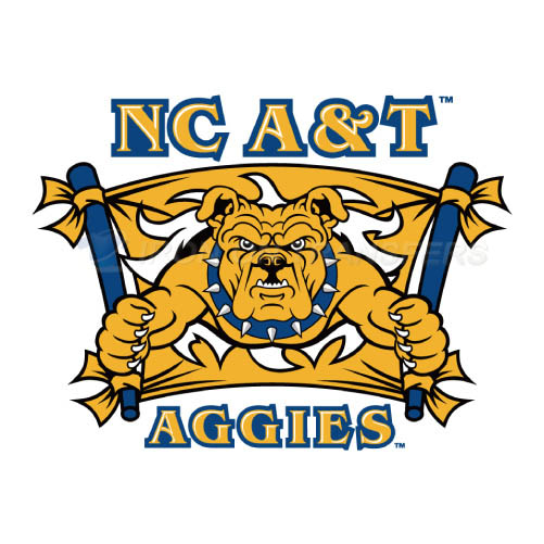 North Carolina A T Aggies Logo T-shirts Iron On Transfers N5487